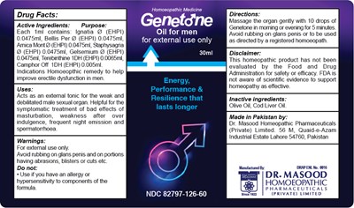 Genetone Oil (Genetone Label)
